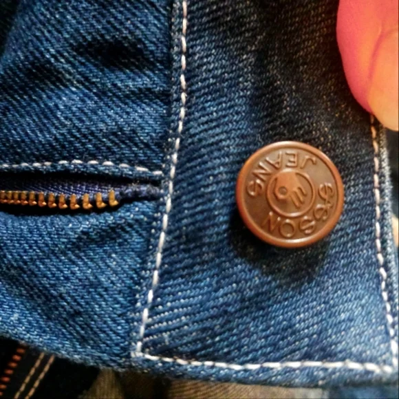 Vintage SASSON 80'S Straight Leg Jeans - Picture 8 of 12
